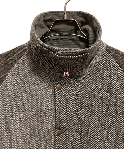 Harris Tweed（ハリスツイード）Harris Tweed (ハリスツイード) yoused (ユーズド) ウールジャケット グレー サイズ:1の古着・服飾アイテム
