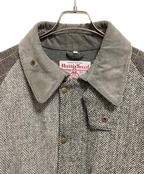 Harris Tweed（ハリスツイード）Harris Tweed (ハリスツイード) yoused (ユーズド) ウールジャケット グレー サイズ:1の古着・服飾アイテム