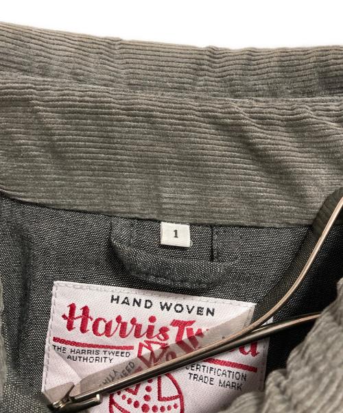 Harris Tweed（ハリスツイード）Harris Tweed (ハリスツイード) yoused (ユーズド) ウールジャケット グレー サイズ:1の古着・服飾アイテム