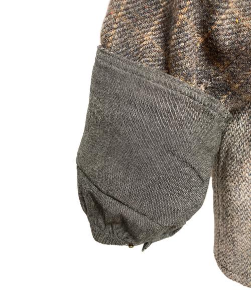 Harris Tweed（ハリスツイード）Harris Tweed (ハリスツイード) yoused (ユーズド) ウールジャケット グレー サイズ:1の古着・服飾アイテム