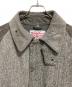 中古・古着 Harris Tweed (ハリスツイード) yoused (ユーズド) ウールジャケット グレー サイズ:1：10000円