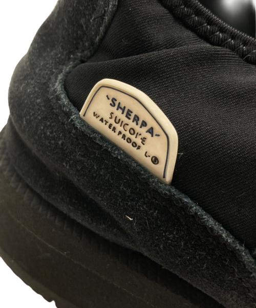 suicoke（スイコック）suicoke (スイコック) ウォータープルーフスリッポン ブラック サイズ:US6の古着・服飾アイテム