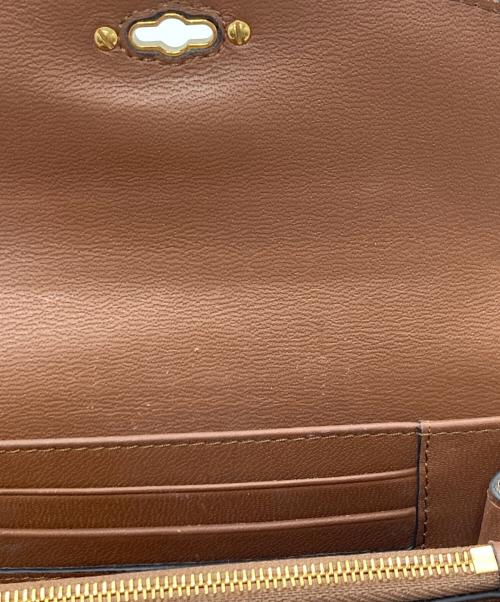 MULBERRY（マルベリー）MULBERRY (マルベリー) ミディアムダーリーウォレット ブラウンの古着・服飾アイテム