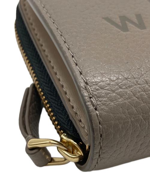 MARC JACOBS（マークジェイコブス）MARC JACOBS (マークジェイコブス) ザ レザー コンパクト ウォレット ミニ グレーの古着・服飾アイテム