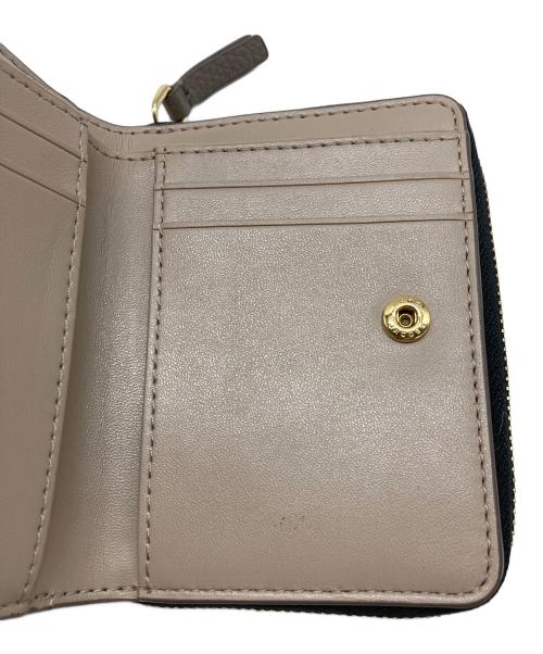 MARC JACOBS（マークジェイコブス）MARC JACOBS (マークジェイコブス) ザ レザー コンパクト ウォレット ミニ グレーの古着・服飾アイテム