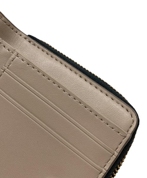 MARC JACOBS（マークジェイコブス）MARC JACOBS (マークジェイコブス) ザ レザー コンパクト ウォレット ミニ グレーの古着・服飾アイテム
