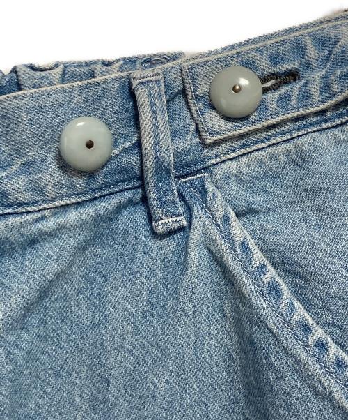 kurodenim（クロデニム）kurodenim (クロデニム) 別注EASY TUCK DENIM LIGHT INDIGO / デニムパンツ インディゴ サイズ:S(0)の古着・服飾アイテム
