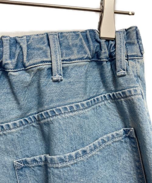 kurodenim（クロデニム）kurodenim (クロデニム) 別注EASY TUCK DENIM LIGHT INDIGO / デニムパンツ インディゴ サイズ:S(0)の古着・服飾アイテム