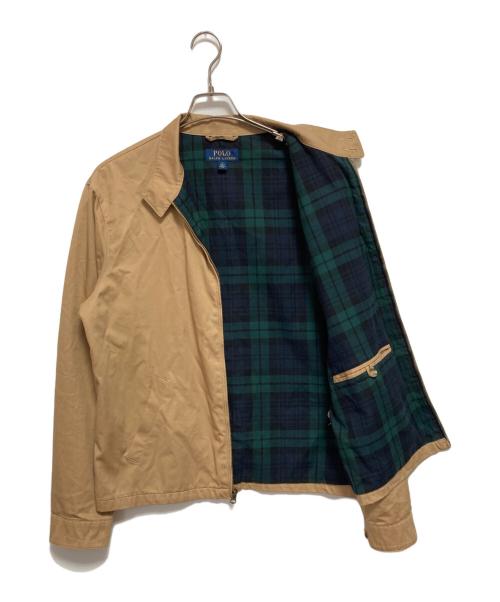 POLO RALPH LAUREN（ポロ・ラルフローレン）POLO RALPH LAUREN (ポロ・ラルフローレン) スイングトップ ベージュ サイズ:Mの古着・服飾アイテム