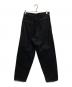Graphpaper (グラフペーパー) Selvage Denim Two Tuck Tapered Pants ブラック サイズ:1：20000円