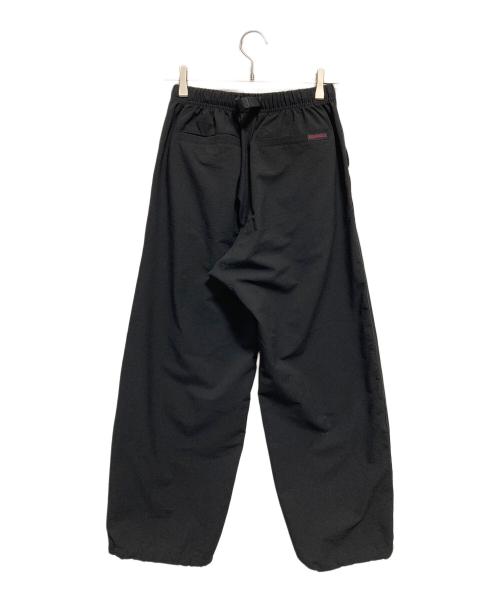 GRAMICCI（グラミチ）GRAMICCI (グラミチ) 別注4Wayシアサッカーワイドパンツ ブラック サイズ:Sの古着・服飾アイテム