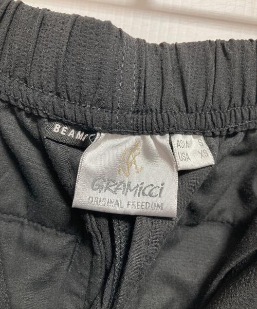 GRAMICCI（グラミチ）GRAMICCI (グラミチ) 別注4Wayシアサッカーワイドパンツ ブラック サイズ:Sの古着・服飾アイテム