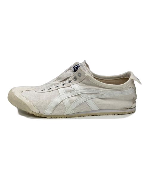 Onitsuka Tiger（オニツカタイガー）Onitsuka Tiger (オニツカタイガー) MEXICO 66 SLIP-ON ホワイト サイズ:US10の古着・服飾アイテム