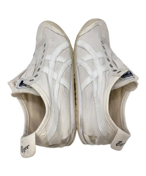 Onitsuka Tiger（オニツカタイガー）Onitsuka Tiger (オニツカタイガー) MEXICO 66 SLIP-ON ホワイト サイズ:US10の古着・服飾アイテム