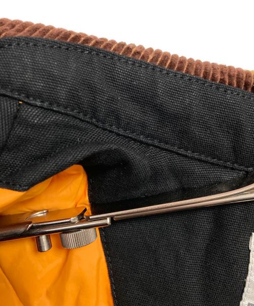 Timberland（ティンバーランド）Timberland (ティンバーランド) コーデュロイ切替チョアジャケット ブラック サイズ:Sの古着・服飾アイテム