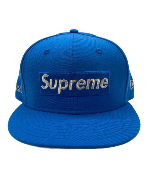 SUPREME（シュプリーム）SUPREME (シュプリーム) New Era (ニューエラ) 20SS $1M Metallic Box Logo キャップ ブルー サイズ:7 1/4の古着・服飾アイテム