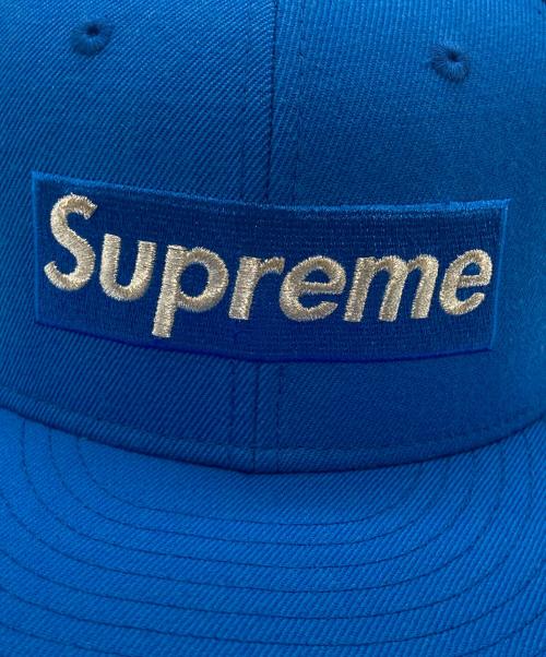 SUPREME（シュプリーム）SUPREME (シュプリーム) New Era (ニューエラ) 20SS $1M Metallic Box Logo キャップ ブルー サイズ:7 1/4の古着・服飾アイテム
