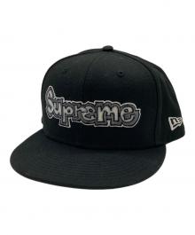 SUPREME（シュプリーム）の古着「gonz logo new era キャップ」｜ブラック