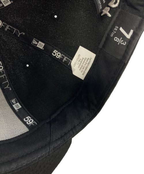 SUPREME（シュプリーム）SUPREME (シュプリーム) gonz logo new era キャップ ブラック サイズ:7 3/8の古着・服飾アイテム