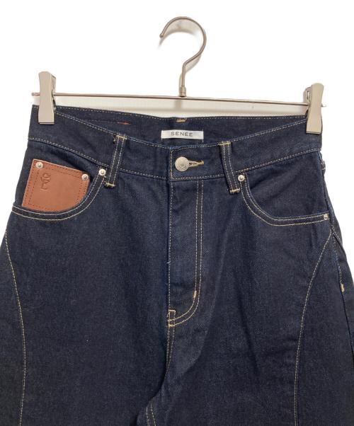 senee（セニー）SENEE (セニー) stitch line wide denim インディゴ サイズ:Mの古着・服飾アイテム