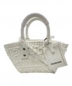 BALENCIAGAバレンシアガ）の古着「BISTRO XXS 2WAYバッグ」｜ホワイト