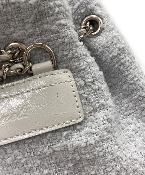 the Barnnet（ザ バーネット）The Barnnet (ザ バーネット) ツイードチェーンバックパック グレーの古着・服飾アイテム