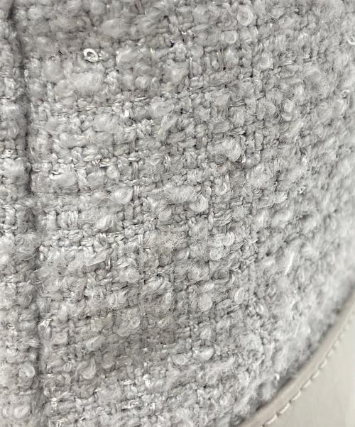 the Barnnet（ザ バーネット）The Barnnet (ザ バーネット) ツイードチェーンバックパック グレーの古着・服飾アイテム