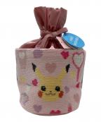LOVERARY by FEILER×Pokemon Centerラブラリー バイ フェイラー×ポケモンセンター）の古着「ポケモンラブリーコスメ 巾着ポーチ」｜ピンク