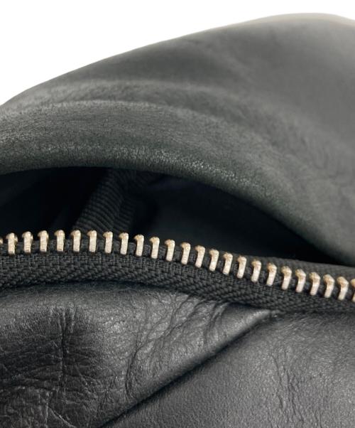 REPLAY（リプレイ）REPLAY (リプレイ) レザーバックパック ブラックの古着・服飾アイテム