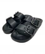 BALENCIAGAバレンシアガ）の古着「Mallorca Sandal Flat」｜ブラック