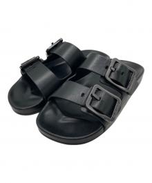 BALENCIAGA（バレンシアガ）の古着「Mallorca Sandal Flat」｜ブラック