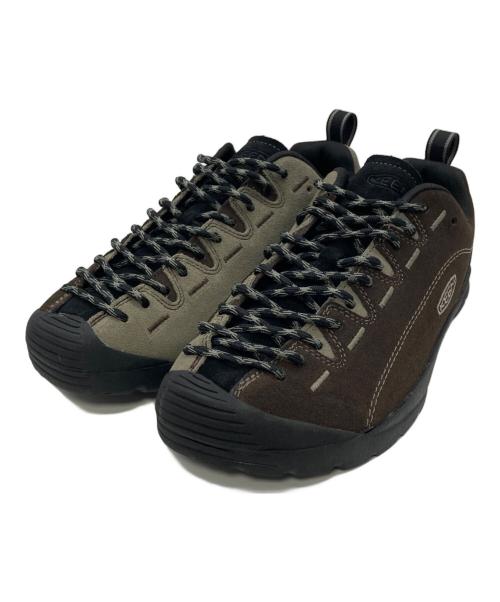 KEEN（キーン）KEEN (キーン) JASPER MULTI/PALE OLIVE ブラウン サイズ:US8.5の古着・服飾アイテム
