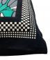 中古・古着 MARNI (マルニ) PORTER (ポーター) コラボテキスタイルトートバッグ ブラック×グリーン：10000円