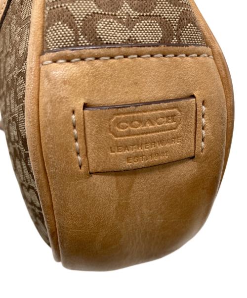 COACH（コーチ）COACH (コーチ) ショルダーバッグ ベージュの古着・服飾アイテム