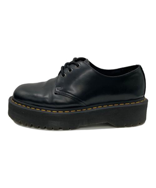 Dr.Martens（ドクターマーチン）Dr.Martens (ドクターマーチン) 1461 QUAD 3 ホール シューズ ブラック サイズ:UK9の古着・服飾アイテム