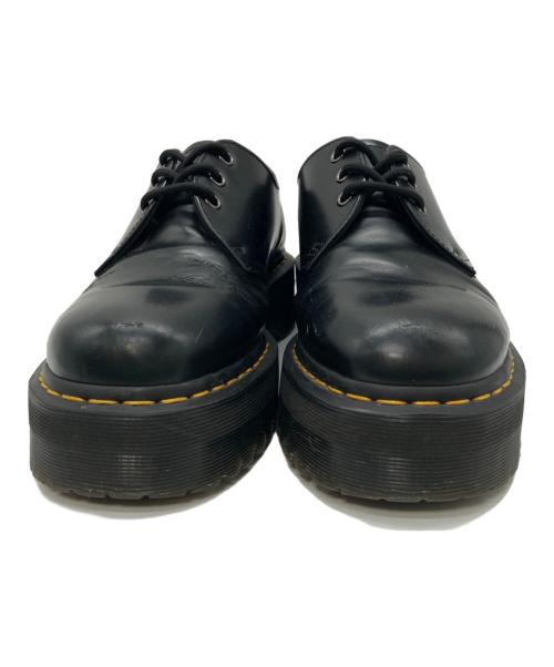 Dr.Martens（ドクターマーチン）Dr.Martens (ドクターマーチン) 1461 QUAD 3 ホール シューズ ブラック サイズ:UK9の古着・服飾アイテム
