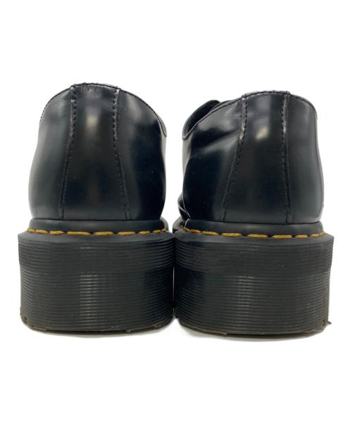 Dr.Martens（ドクターマーチン）Dr.Martens (ドクターマーチン) 1461 QUAD 3 ホール シューズ ブラック サイズ:UK9の古着・服飾アイテム