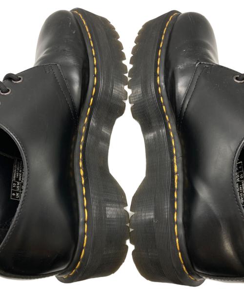 Dr.Martens（ドクターマーチン）Dr.Martens (ドクターマーチン) 1461 QUAD 3 ホール シューズ ブラック サイズ:UK9の古着・服飾アイテム