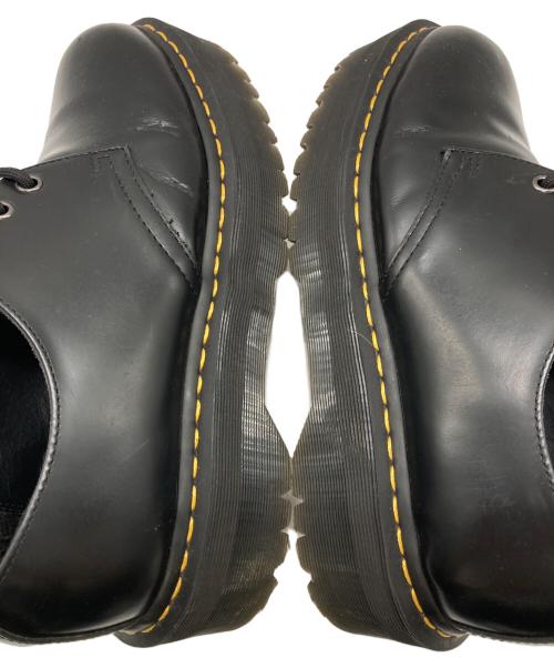 Dr.Martens（ドクターマーチン）Dr.Martens (ドクターマーチン) 1461 QUAD 3 ホール シューズ ブラック サイズ:UK9の古着・服飾アイテム