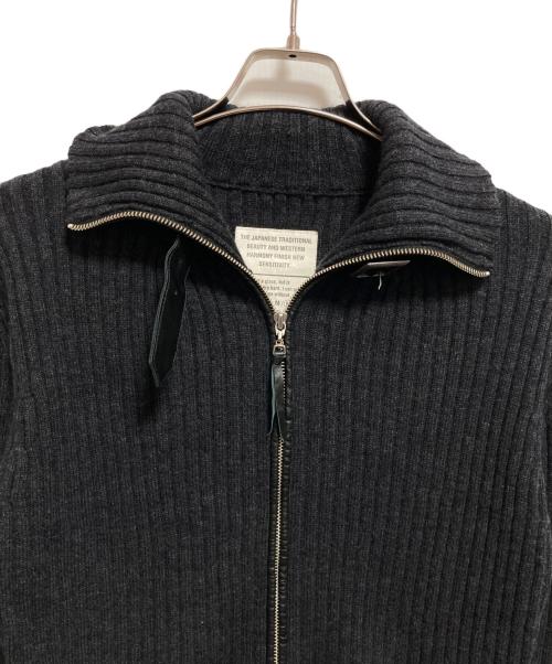 COMME CA DU MODE MEN（コムサデモードメン）COMME CA DU MODE MEN (コムサデモードメン) ドライバーズニット グレー サイズ:Lの古着・服飾アイテム