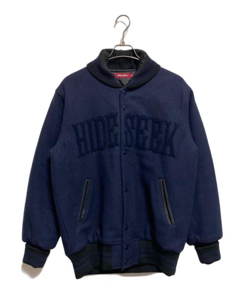 HIDE AND SEEK（ハイドアンドシーク）HIDE AND SEEK (ハイドアンドシーク) スタジャン ネイビー サイズ:XLの古着・服飾アイテム