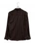 KITH (キス) ストライプ柄シャツジャケット ブラウン サイズ:S：15000円