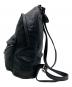 DIESEL (ディーゼル) レザーリュック ブラック：5000円