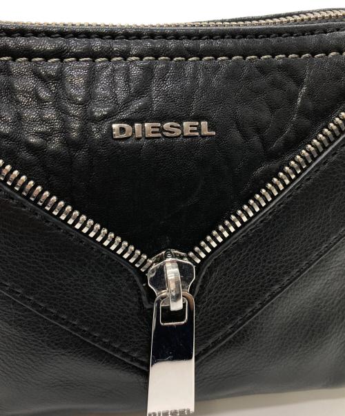 DIESEL（ディーゼル）DIESEL (ディーゼル) チェーンショルダーバッグ ブラックの古着・服飾アイテム