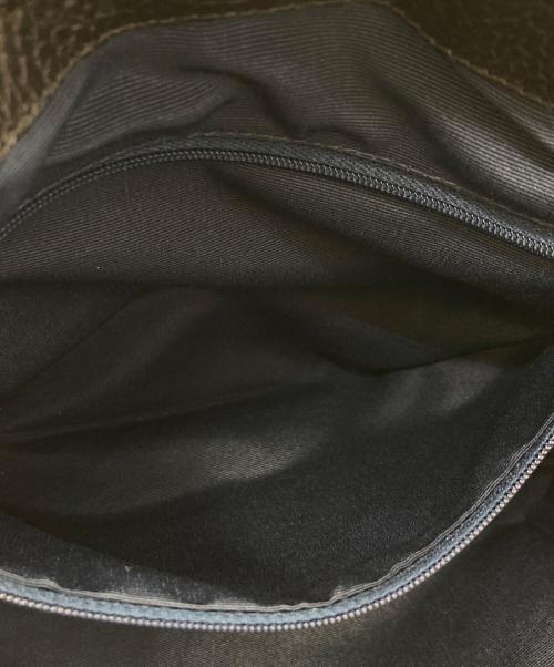 COLE HAAN（コールハーン）COLE HAAN (コールハーン) 編み込み2WAYショルダーバッグ ブラックの古着・服飾アイテム