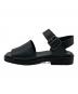 PARABOOT (パラブーツ) CABOURG レザーサンダル ブラック サイズ:36.5：18000円