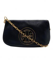 TORY BURCH（トリーバーチ）の古着「チェーンショルダーバッグ」｜ブラック