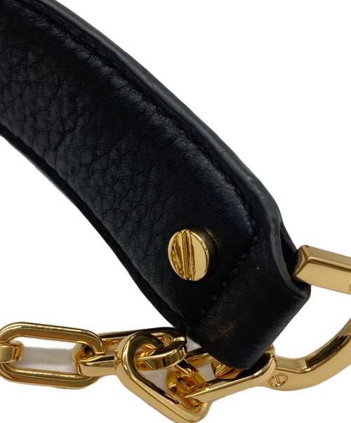 TORY BURCH（トリーバーチ）TORY BURCH (トリーバーチ) チェーンショルダーバッグ ブラックの古着・服飾アイテム