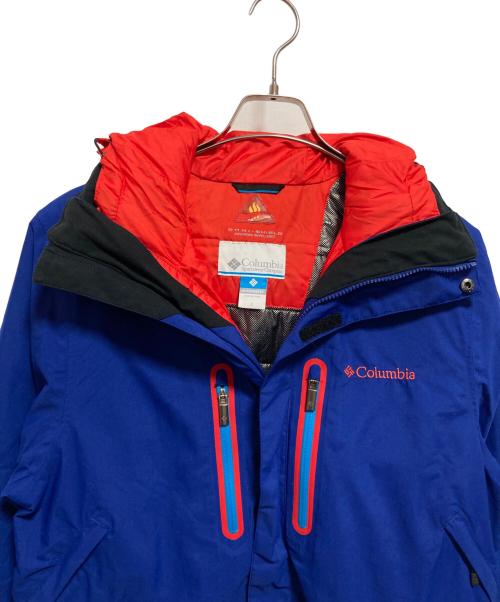 Columbia（コロンビア）Columbia (コロンビア) ライナー付マウンテンパーカー ブルー サイズ:Sの古着・服飾アイテム