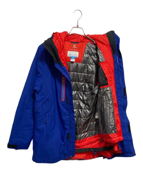 Columbia（コロンビア）Columbia (コロンビア) ライナー付マウンテンパーカー ブルー サイズ:Sの古着・服飾アイテム